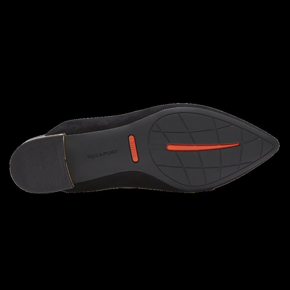 Rockport Badtofflor Dam Svarta - Total Motion Adelyn Tassel - PFQVJ5183